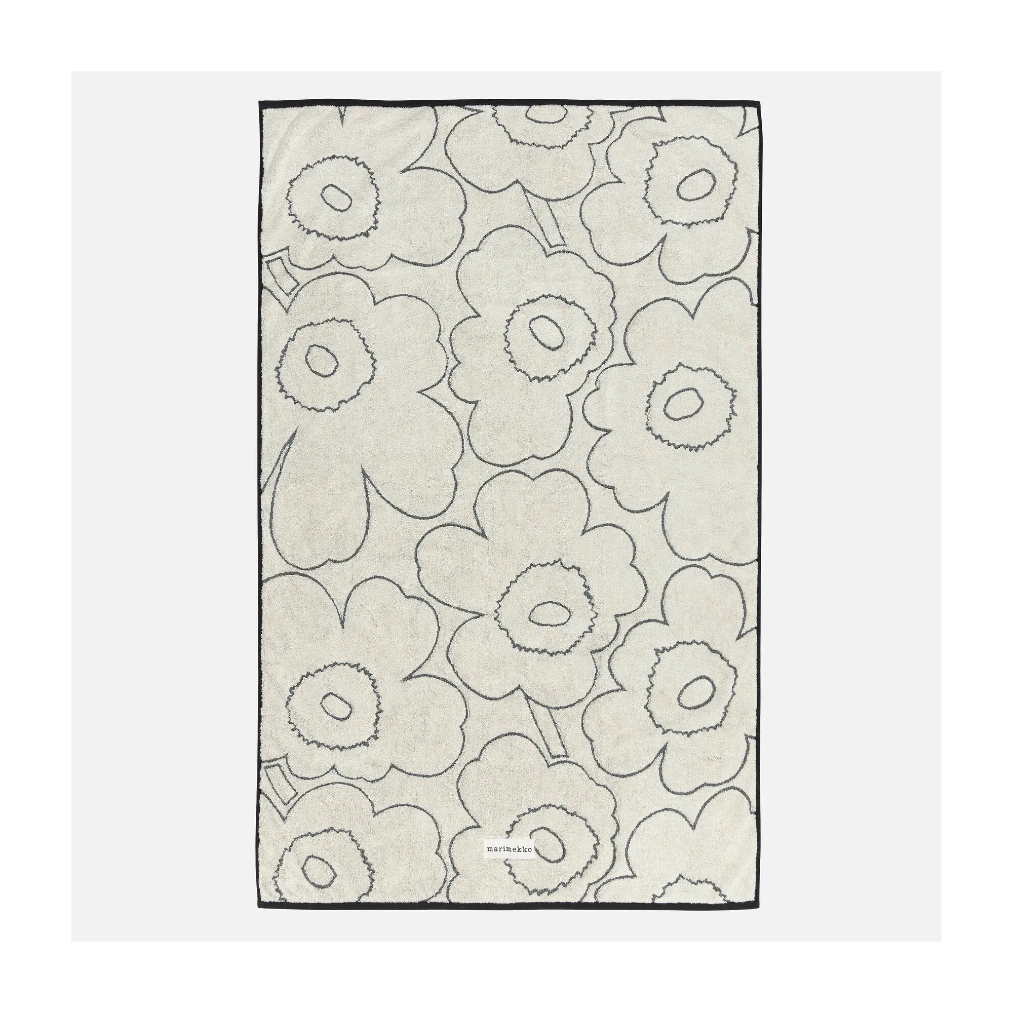 Serviette de bain 100x160cm Piirto Unikko 190 - Marimekko