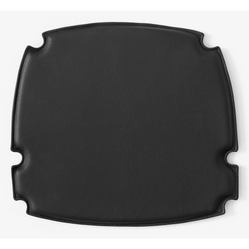 Galette d'assise pour Drawn HM4 – Cuir Prestige Noir - &Tradition