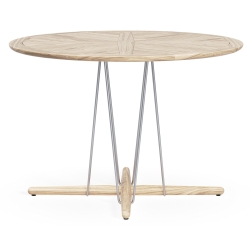 Ø110 cm - E022 Embrace Outdoor table - Carl Hansen & Søn