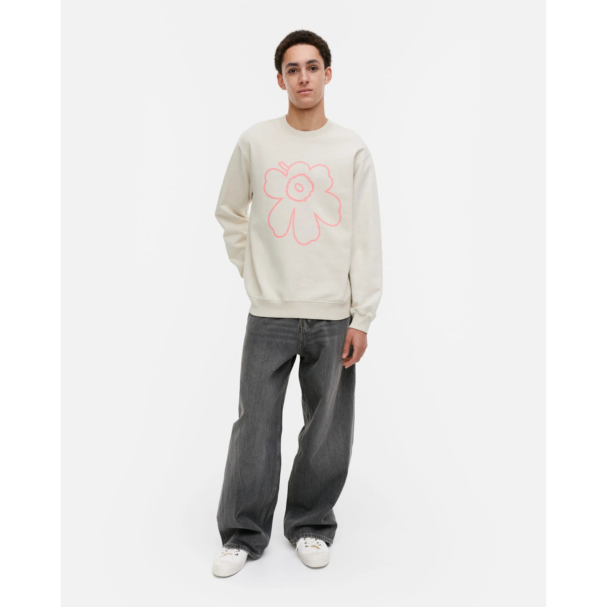 Sweatshirt Loisto Piirto Unikko Placement 130