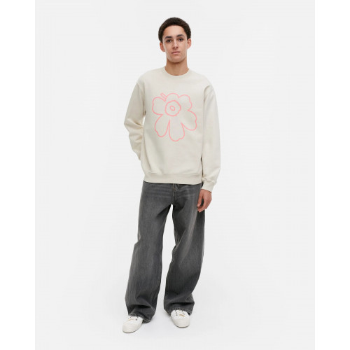 Sweatshirt Loisto Piirto Unikko Placement 130 - Marimekko