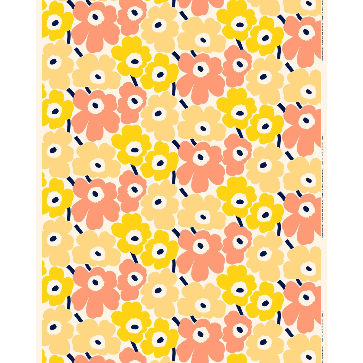 Pieni Unikko 285 cotton fabric - Marimekko