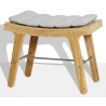 Coussin pour tabouret Outdoor