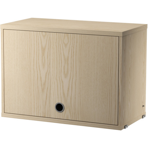 Cabinet porte flip - frêne - L58xP30xH42 cm