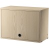 Cabinet flip door - ash - W58xD30xH42 cm - String Furniture