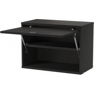 Cabinet flip door - black - W58xD30xH42 cm - String Furniture