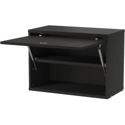 Cabinet porte flip - noir - L58xP30xH42 cm - String Furniture