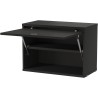 Cabinet porte flip - noir - L58xP30xH42 cm - String Furniture