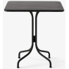 THORVALD - Table carrée Thorvald SC97 – Warm Black - &Tradition