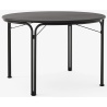 Thorvald SC98 dining table – Warm Black – Ø115cm - &Tradition