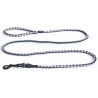 Dog leash braided - lavender and green - HAY