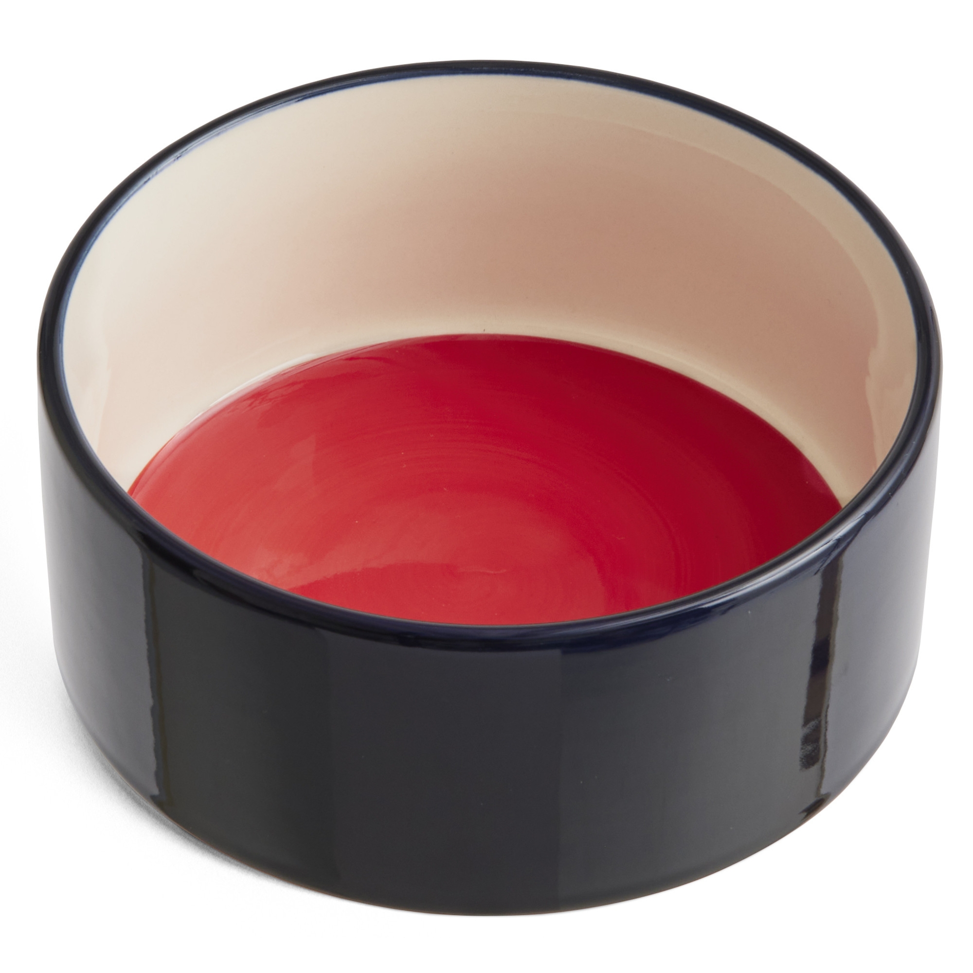 Dog bowl S - red and blue - HAY