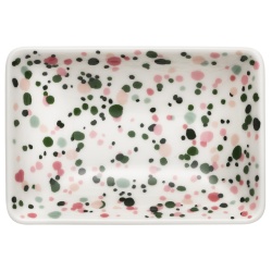 Plate A7 (7x10 cm) Helle pink-green - Iittala