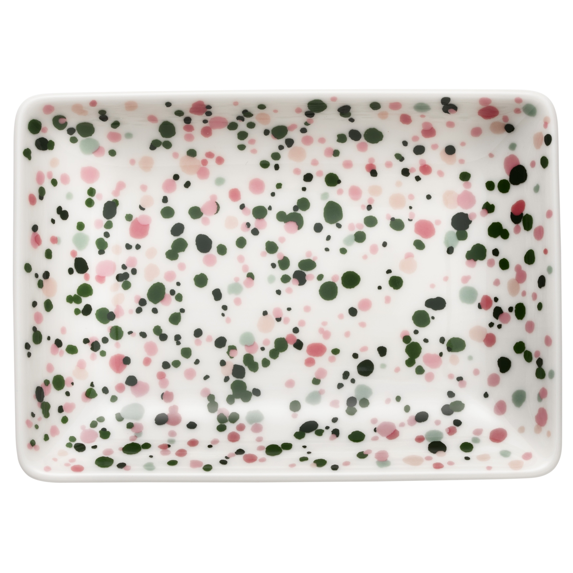 Plate A6 (10x15cm) Helle pink-green - Iittala