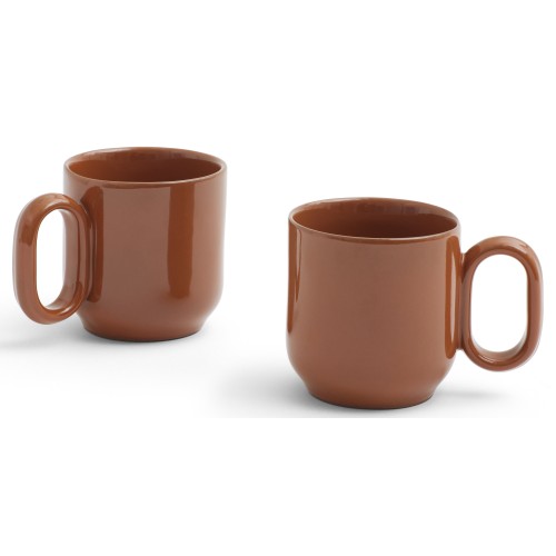 Set of 2 cups Barro - Natural - HAY