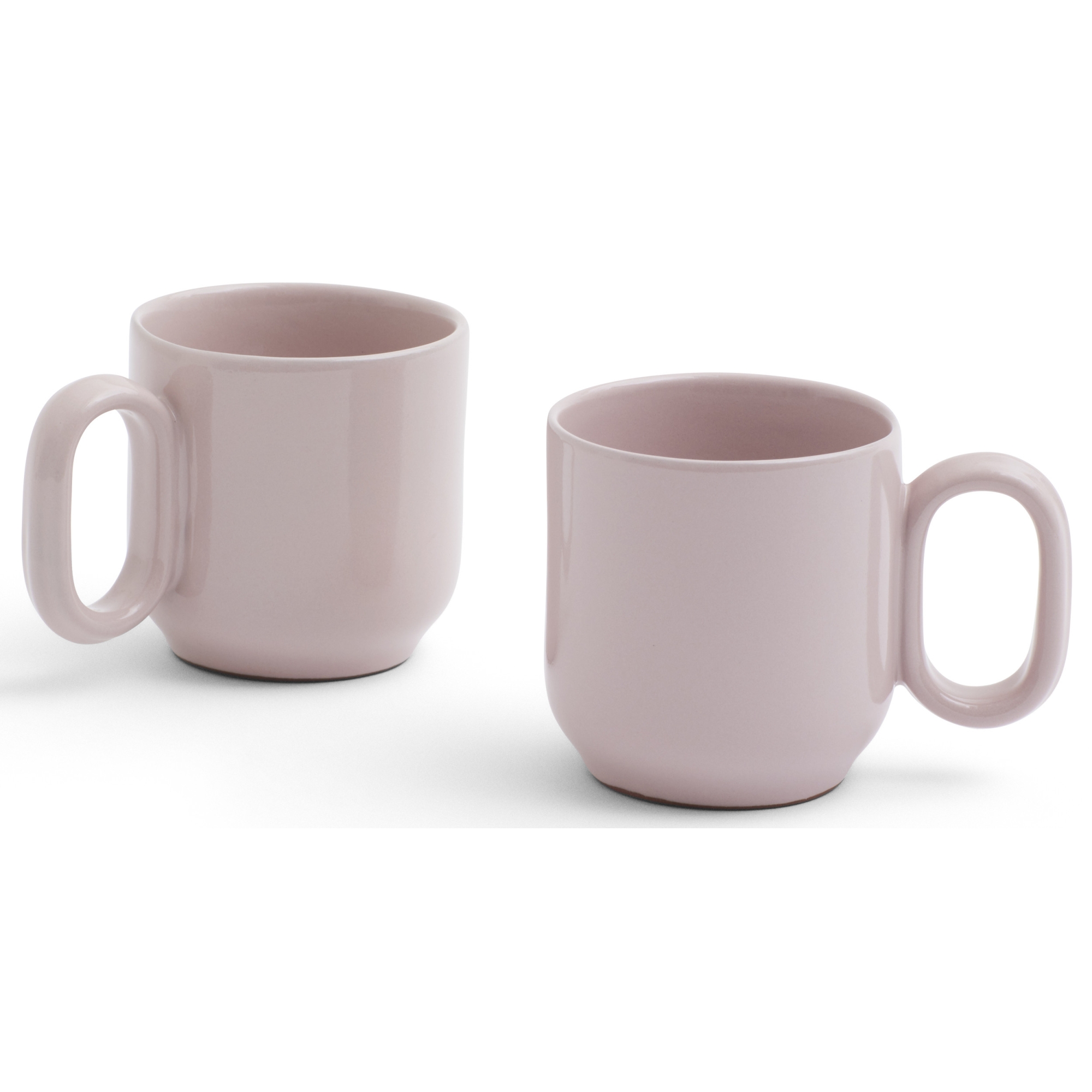 Set of 2 cups Barro - Pink - HAY