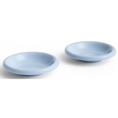 Set of 2 bowls Barro - Light blue - HAY