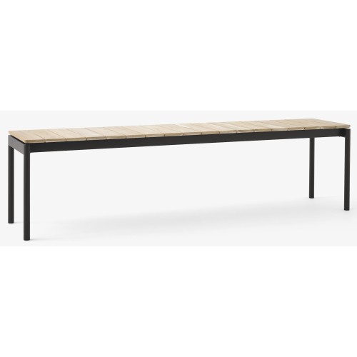 Ville bench AV28 – warm black - &Tradition