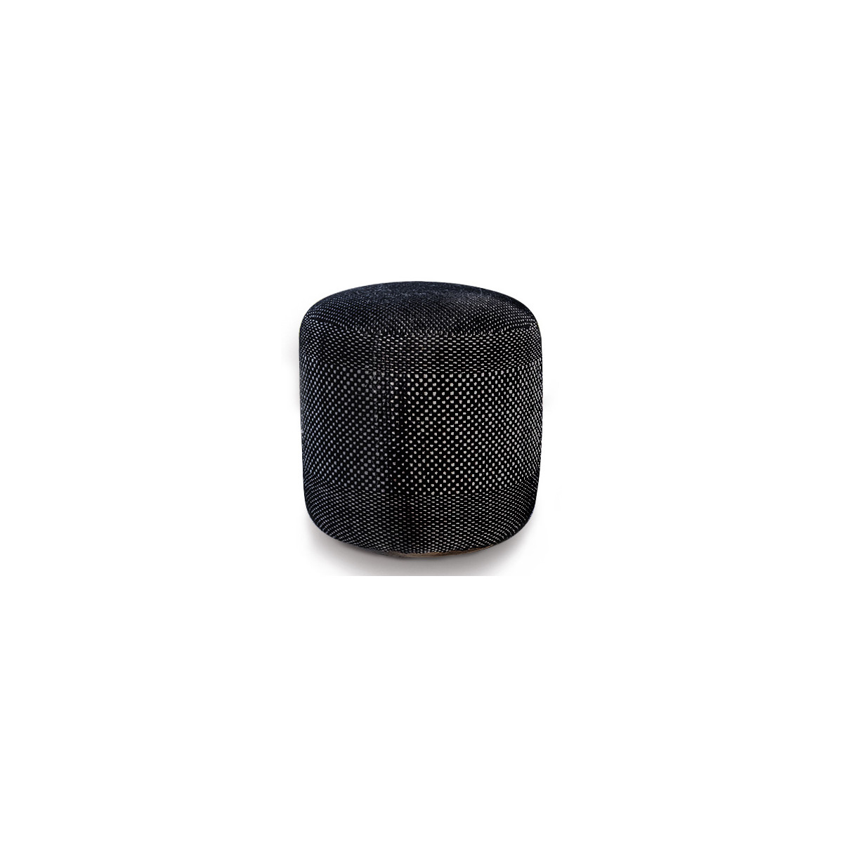 Noir - Tres Outdoor pouf - Nanimarquina