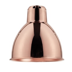 black / round copper - Gras 203 double - wall lamp - DCW éditions