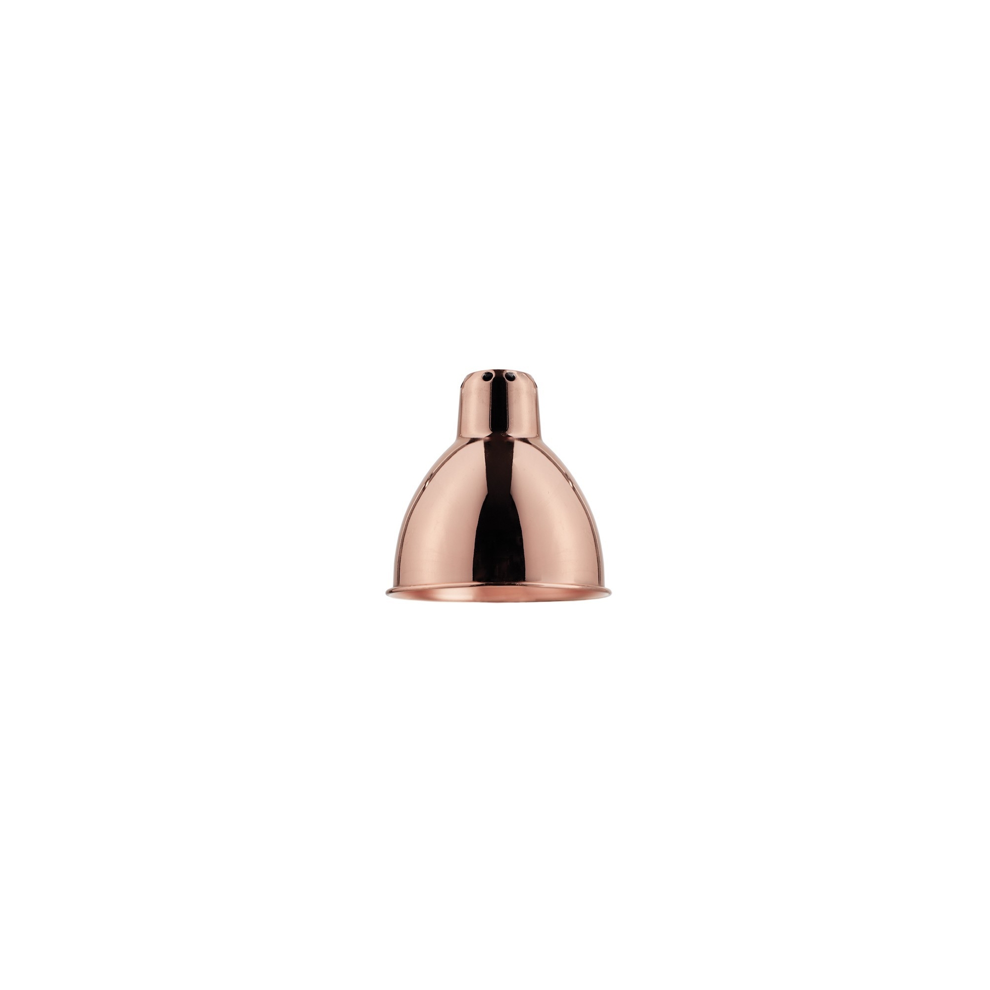 black / round copper - Gras 203 double - wall lamp - DCW éditions