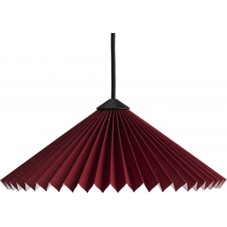 Matin Pendant – Ø30 x H11,5 cm – Oxyde red - HAY