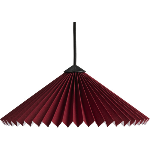 Matin Pendant – Ø30 x H11,5 cm – Oxyde red - HAY