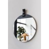 EPUISE - noir - miroir Enter S - Ferm Living