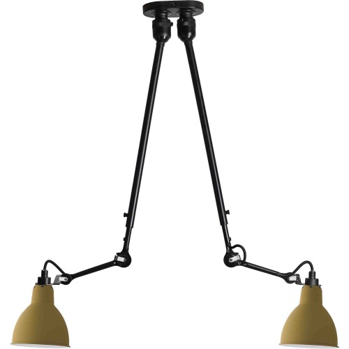 noir / rond jaune - Gras 302 double - suspension - DCW éditions