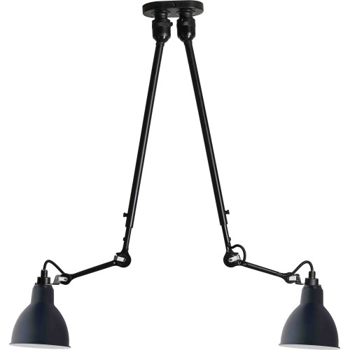 noir / rond bleu - Gras 302 double - suspension - DCW éditions