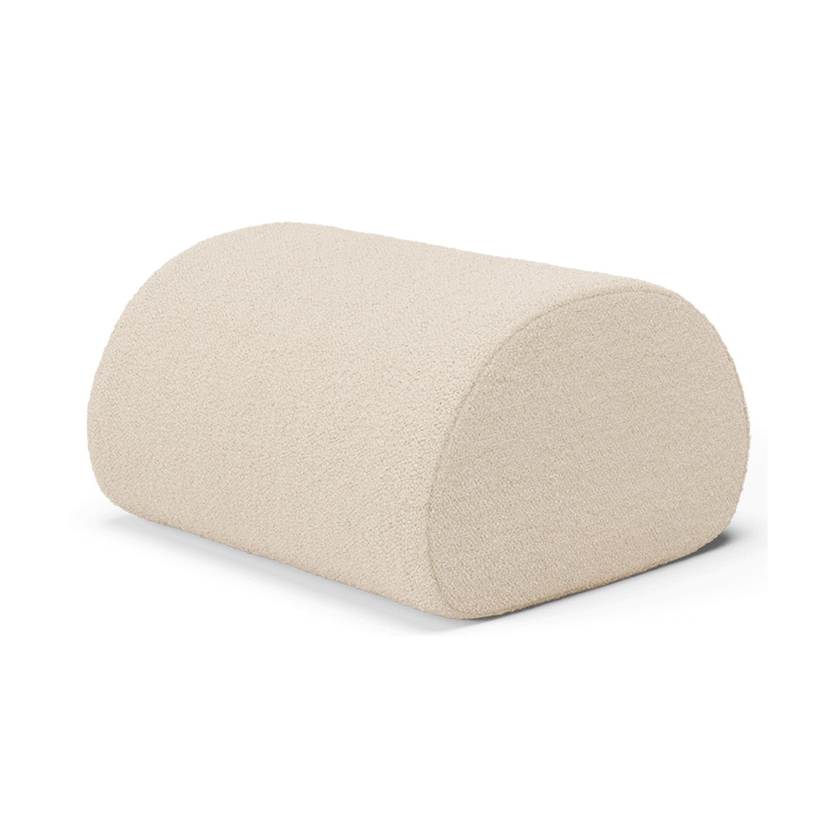 Rouli pouf - Pure bouclé / off-white - Ferm Living