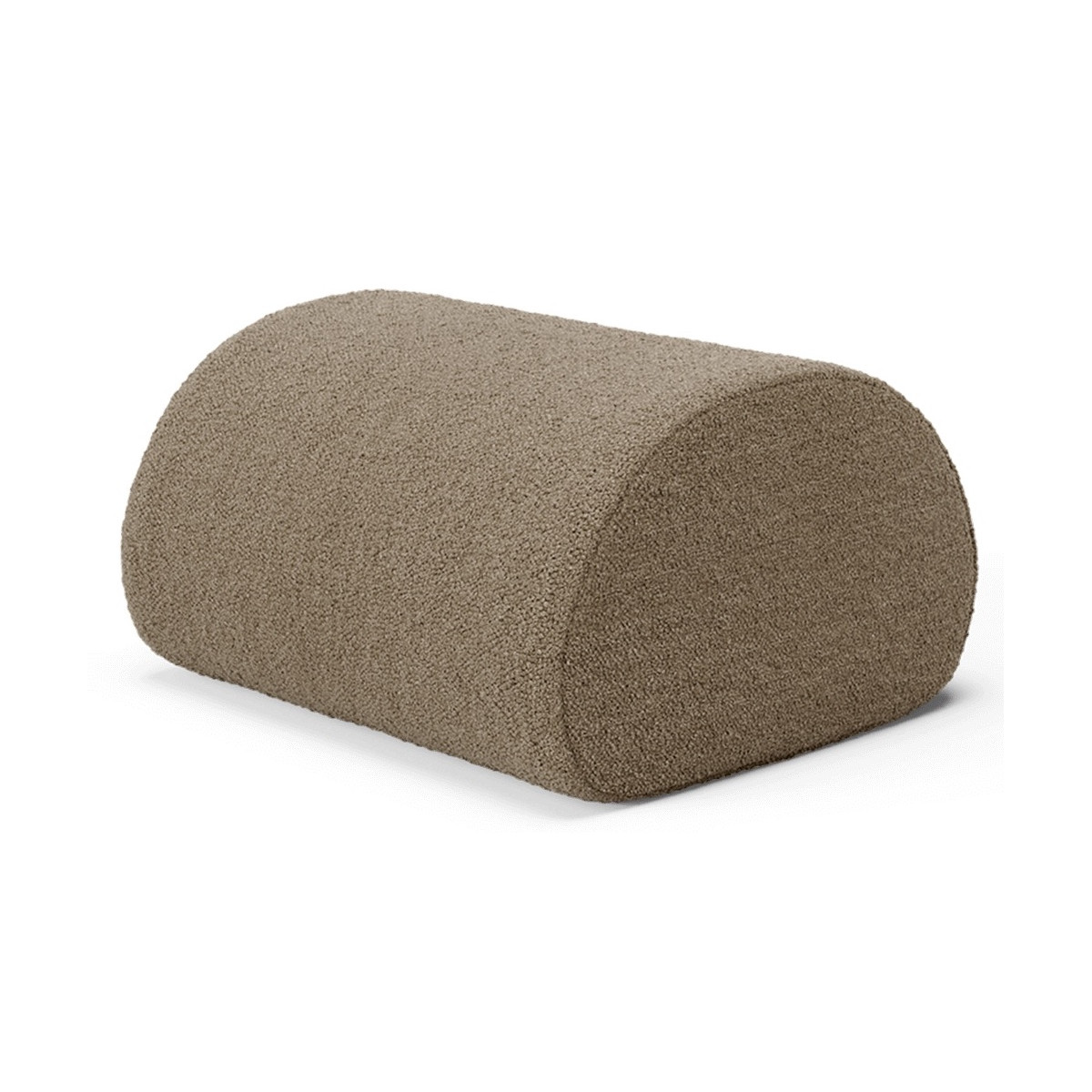 Pouf Rouli - Pure bouclé / sable - Ferm Living