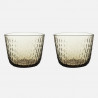 Set de verres 2dl Syksy 800 marron, 2 pcs - Marimekko