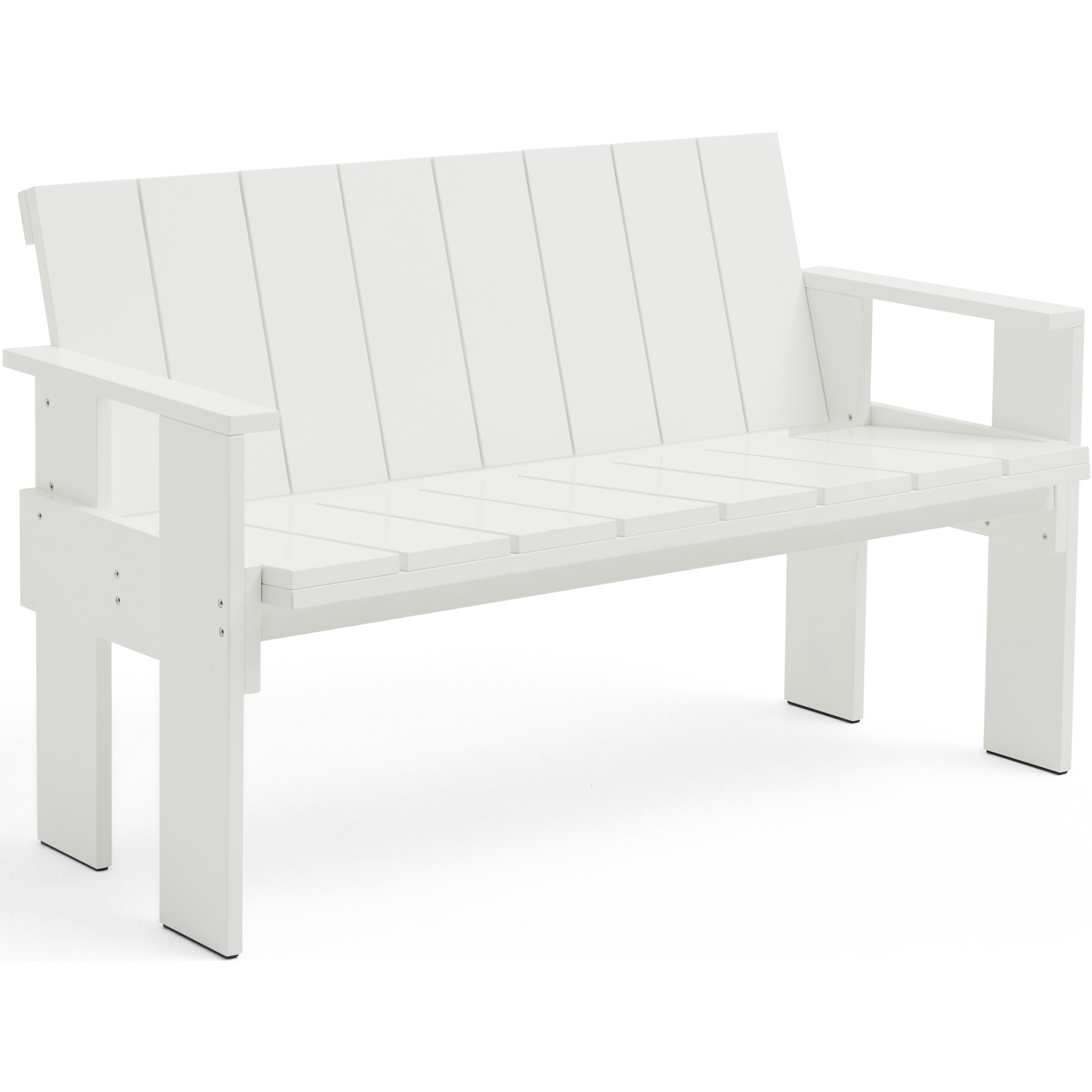 Banc de table CRATE – Blanc - HAY