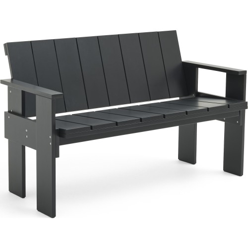 CRATE Dining Bench – Black - HAY