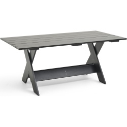 CRATE Table – 180 x 89,5 x H74,5 cm – Black - HAY