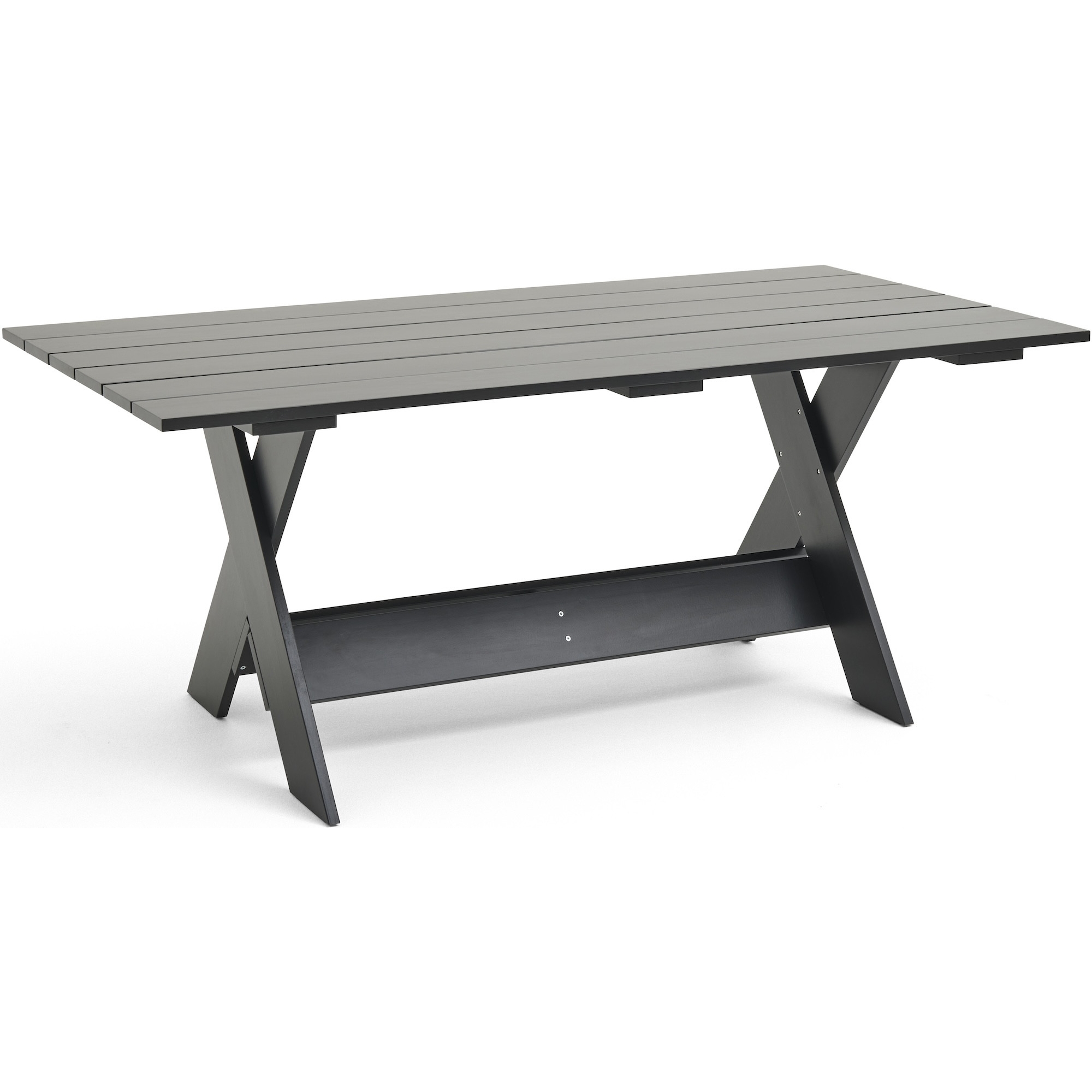 CRATE Table – 180 x 89,5 x H74,5 cm – Black - HAY