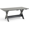 CRATE Table – 180 x 89,5 x H74,5 cm – Black - HAY