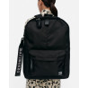 Zip Top Backpack Solid 009