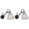 Black / Polycarbonate – CL II – wall lamps Gras n°104 Bathroom Duo Pack - DCW éditions