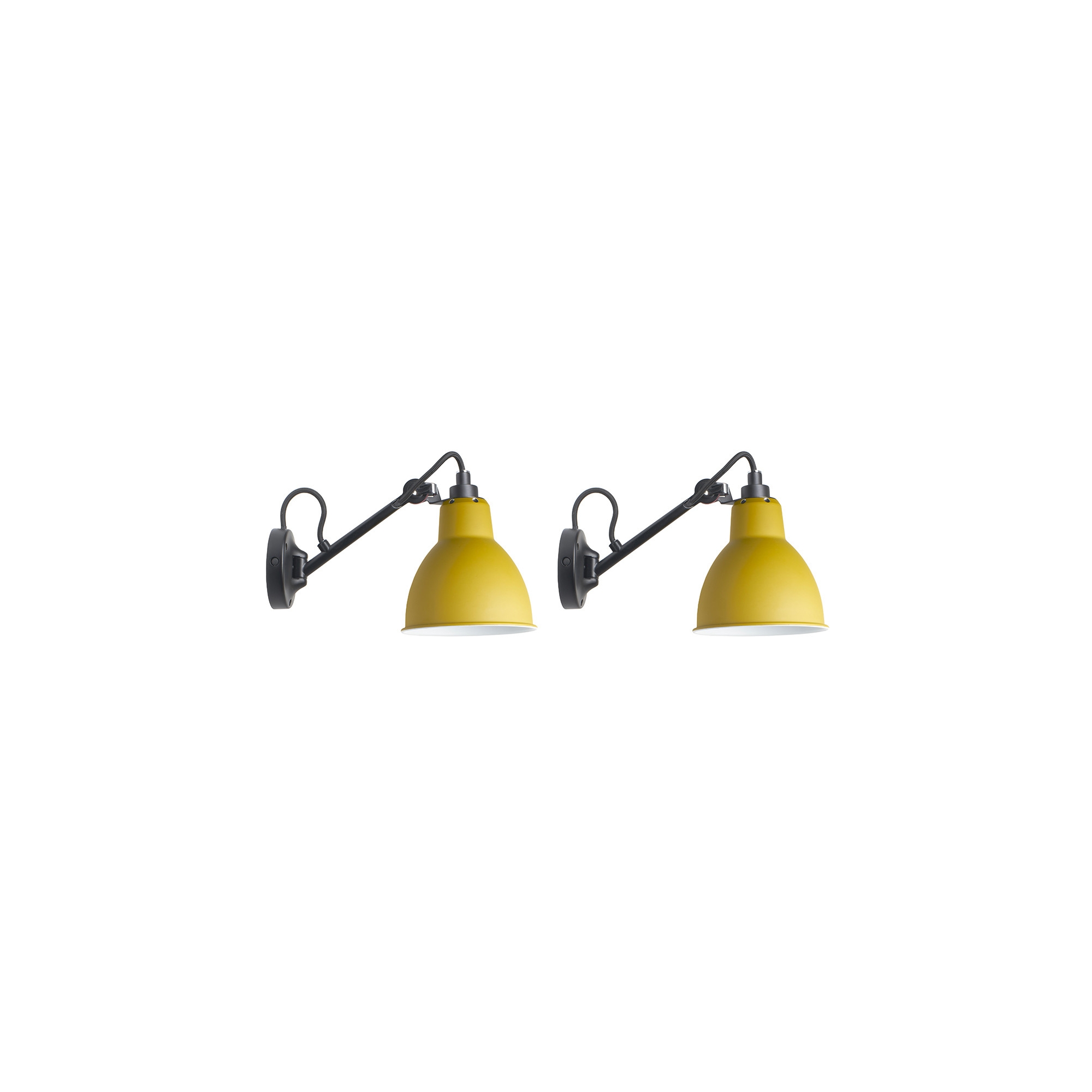 Noir / Jaune – Pack Duo appliques Gras n°104 - DCW éditions