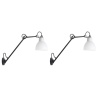 Black / Polycarbonate – wall lamps Gras n°122 Duo Pack - DCW éditions