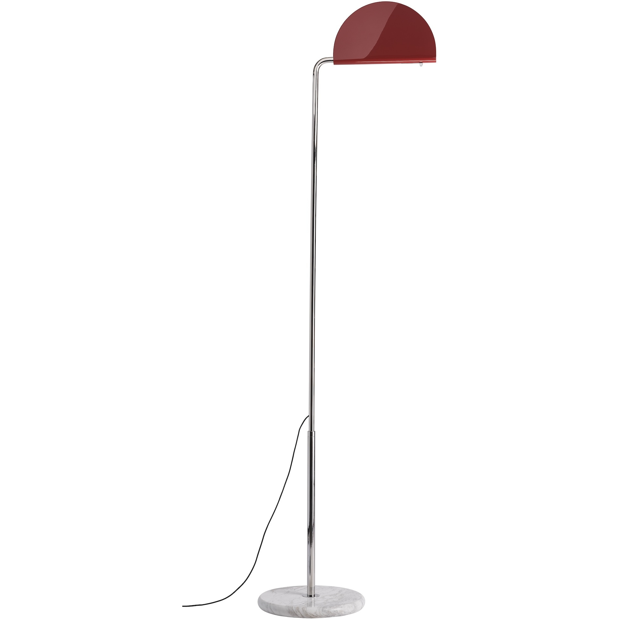 Lampadaire Mezzaluna – Rouge - DCW éditions