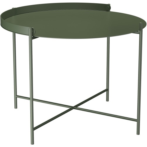 Edge table – Ø62 x H43,1cm – olive green (4949) – Houe