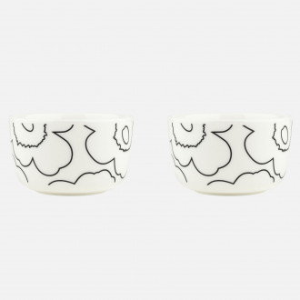 Bols 2,5dl Piirto Unikko 190, 2 pcs - Marimekko