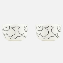 Piirto Unikko 190 bowls 2,5dl, 2 pcs - Marimekko