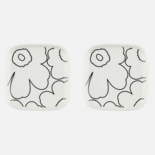 Piirto Unikko 190 plates 10x10cm, 2 pcs