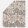 EPUISE - Housse de couette 210x210cm Unikko 193 - Marimekko