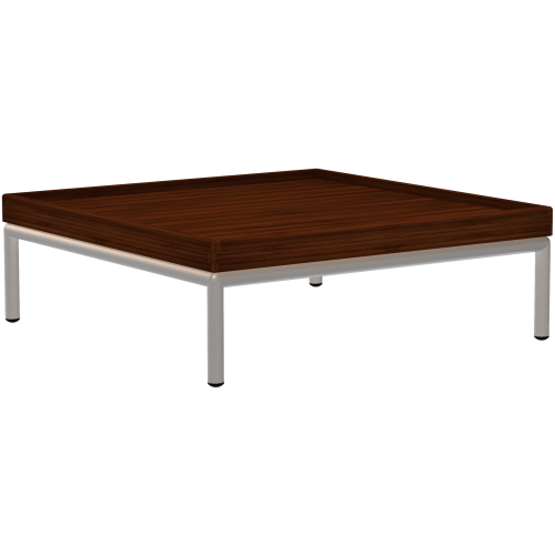 Level / Level 2 Coffee Table – 81x81xH29cm – Muted white base - Houe