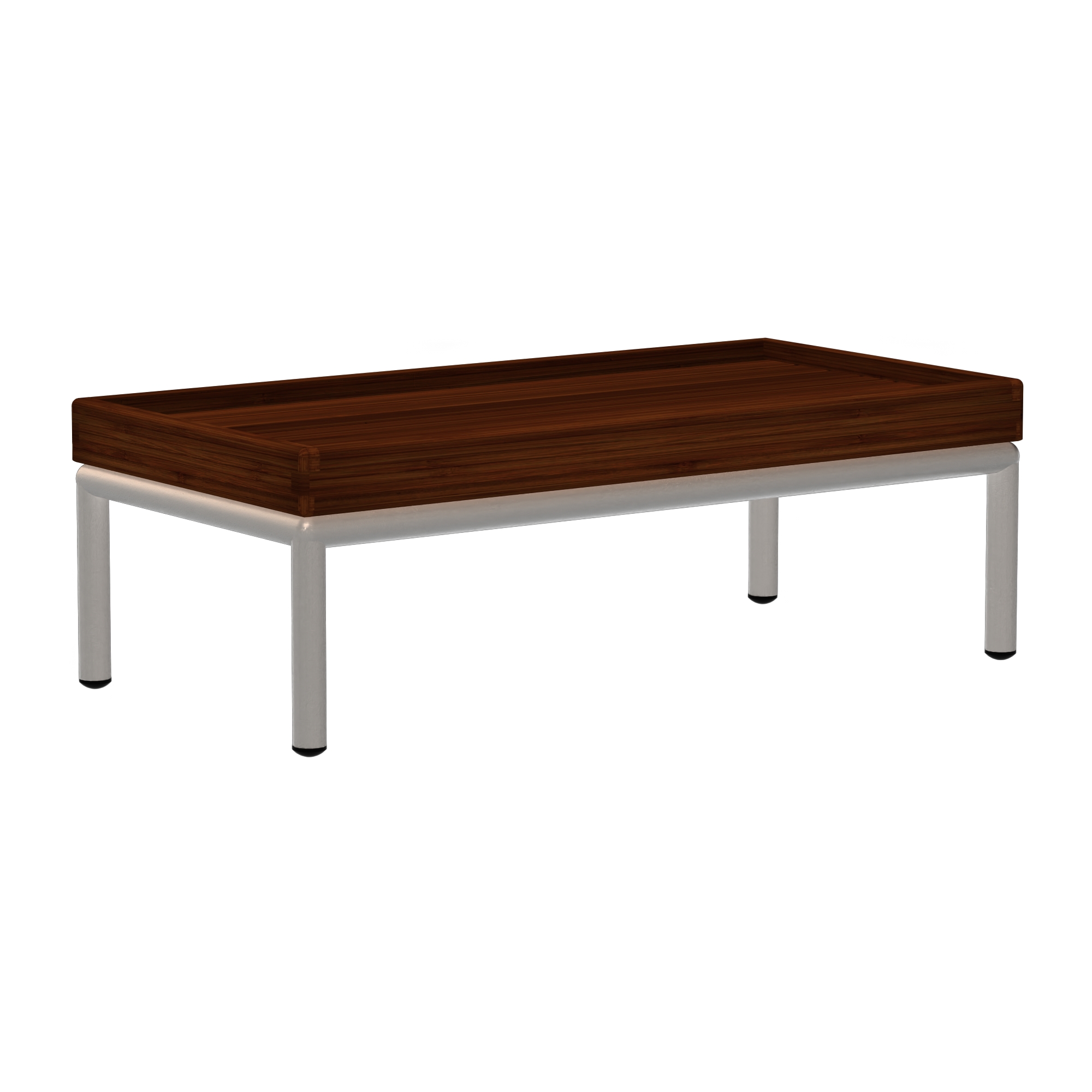 Level / Level 2 Coffee table – 40,5x81xH29cm – Muted white base - Houe